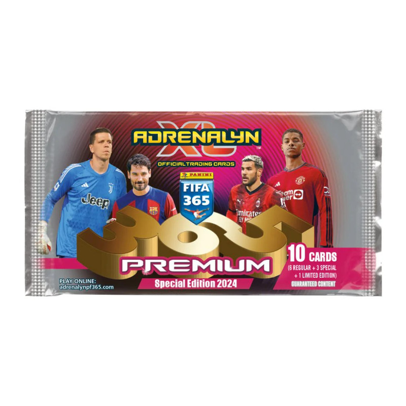 Panini Premium Card Packets FIFA 365 2024 TCG (10 Cards) - بطاقات